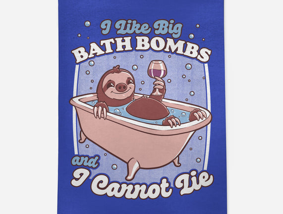 Relax Sloth Bubble Bathtub