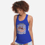 Relax Sloth Bubble Bathtub-Womens-Racerback-Tank-Studio Mootant