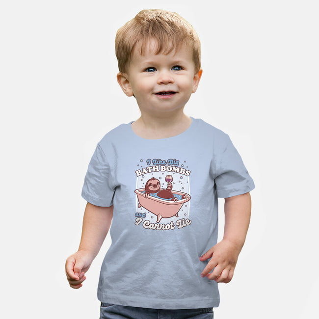 Relax Sloth Bubble Bathtub-Baby-Basic-Tee-Studio Mootant