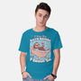 Relax Sloth Bubble Bathtub-Mens-Basic-Tee-Studio Mootant