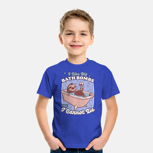 Relax Sloth Bubble Bathtub-Youth-Basic-Tee-Studio Mootant