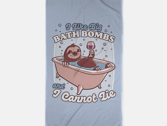 Relax Sloth Bubble Bathtub