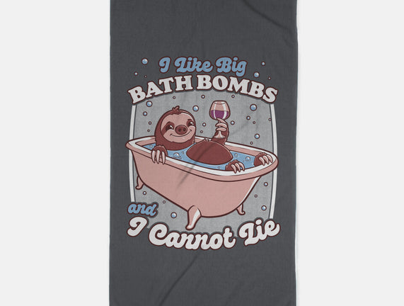 Relax Sloth Bubble Bathtub