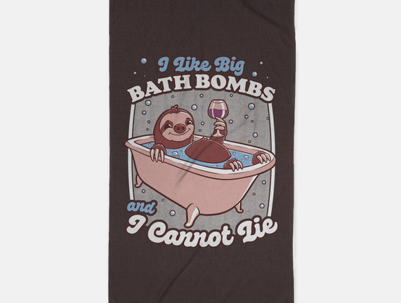 Relax Sloth Bubble Bathtub