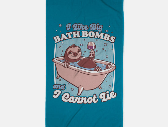 Relax Sloth Bubble Bathtub