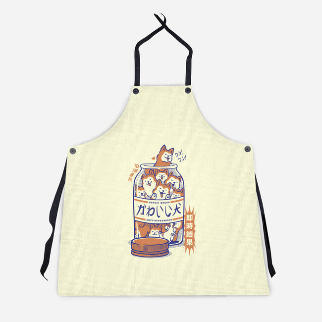 Shiba Antidepressant-Unisex-Kitchen-Apron-tobefonseca