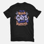 Cats Adopt Humans-Youth-Basic-Tee-tobefonseca