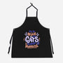 Cats Adopt Humans-Unisex-Kitchen-Apron-tobefonseca