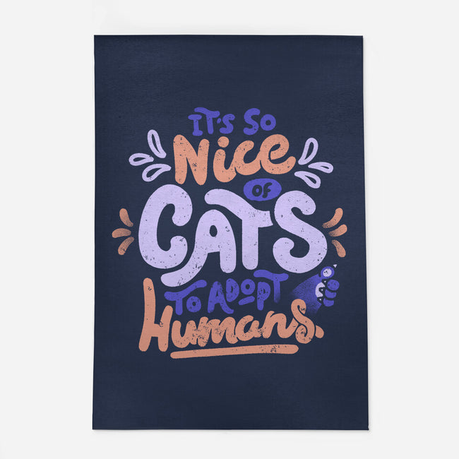 Cats Adopt Humans-None-Indoor-Rug-tobefonseca