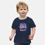 Cats Adopt Humans-Baby-Basic-Tee-tobefonseca