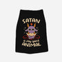 Satan Is My Spirit Animal-Cat-Basic-Pet Tank-tobefonseca