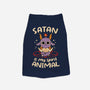 Satan Is My Spirit Animal-Dog-Basic-Pet Tank-tobefonseca