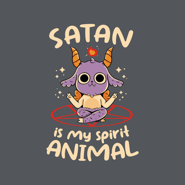 Satan Is My Spirit Animal-None-Fleece-Blanket-tobefonseca