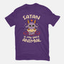 Satan Is My Spirit Animal-Mens-Basic-Tee-tobefonseca