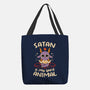 Satan Is My Spirit Animal-None-Basic Tote-Bag-tobefonseca