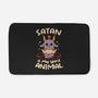 Satan Is My Spirit Animal-None-Memory Foam-Bath Mat-tobefonseca