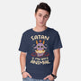 Satan Is My Spirit Animal-Mens-Basic-Tee-tobefonseca