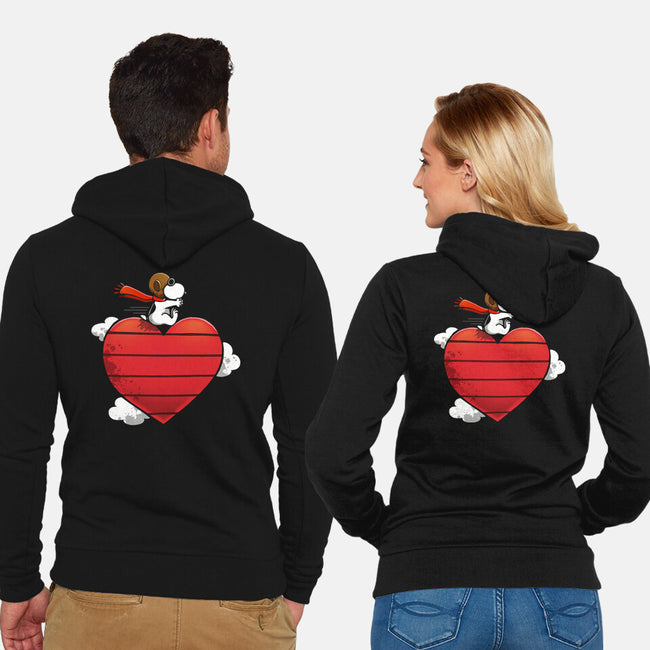 Baron Of Love-Unisex-Zip-Up-Sweatshirt-Vallina84