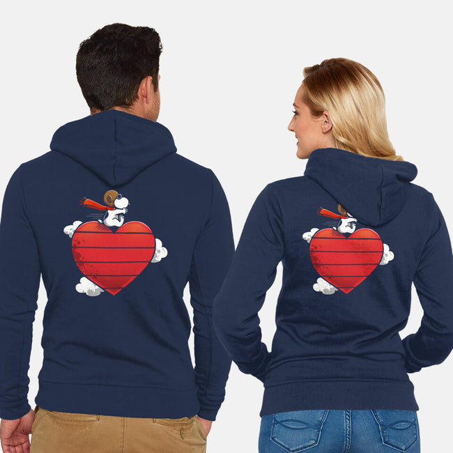 Baron Of Love-Unisex-Zip-Up-Sweatshirt-Vallina84