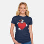 Baron Of Love-Womens-Fitted-Tee-Vallina84