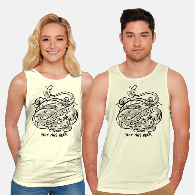 Bored Dragon-Unisex-Basic-Tank-spoilerinc