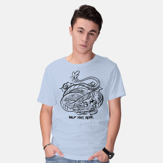 Bored Dragon-Mens-Basic-Tee-spoilerinc