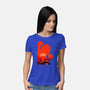 Mario Landscape-Womens-Basic-Tee-MaxoArt