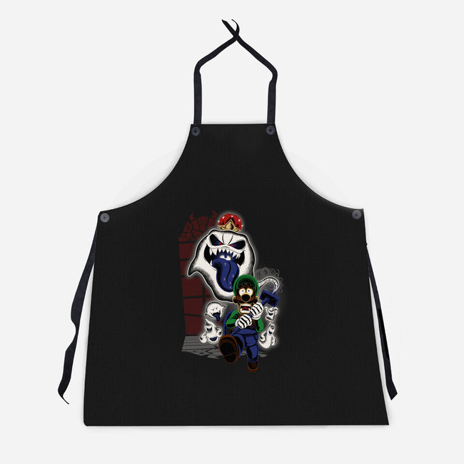 Mansion Ghost-Unisex-Kitchen-Apron-rmatix