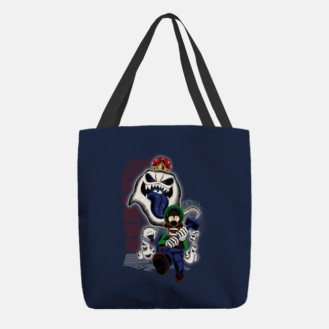 Mansion Ghost-None-Basic Tote-Bag-rmatix