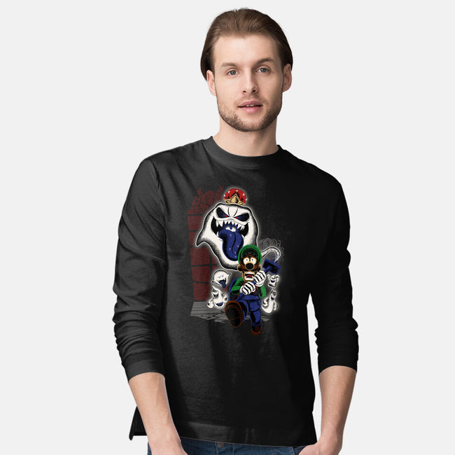 Mansion Ghost-Mens-Long Sleeved-Tee-rmatix