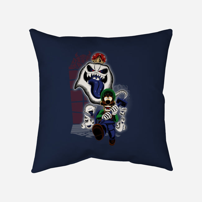 Mansion Ghost-None-Removable Cover-Throw Pillow-rmatix