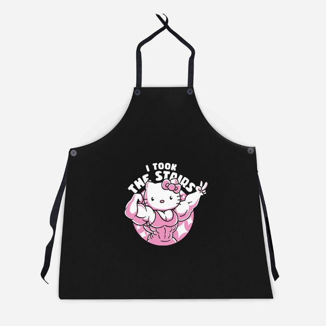 Hello Muscles-Unisex-Kitchen-Apron-estudiofitas