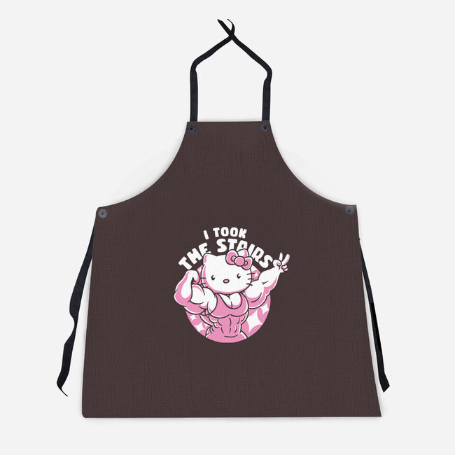 Hello Muscles-Unisex-Kitchen-Apron-estudiofitas