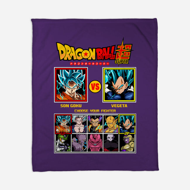 Saiyan Fighter-None-Fleece-Blanket-spoilerinc