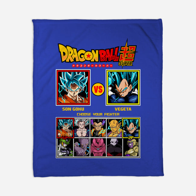 Saiyan Fighter-None-Fleece-Blanket-spoilerinc