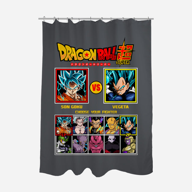 Saiyan Fighter-None-Polyester-Shower Curtain-spoilerinc