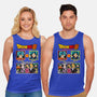 Saiyan Fighter-Unisex-Basic-Tank-spoilerinc