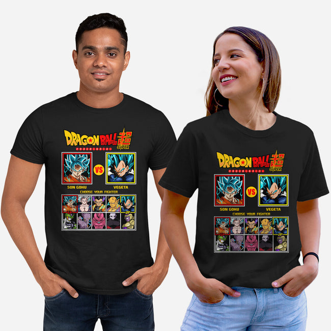 Saiyan Fighter-Unisex-Basic-Tee-spoilerinc