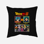 Saiyan Fighter-None-Removable Cover-Throw Pillow-spoilerinc