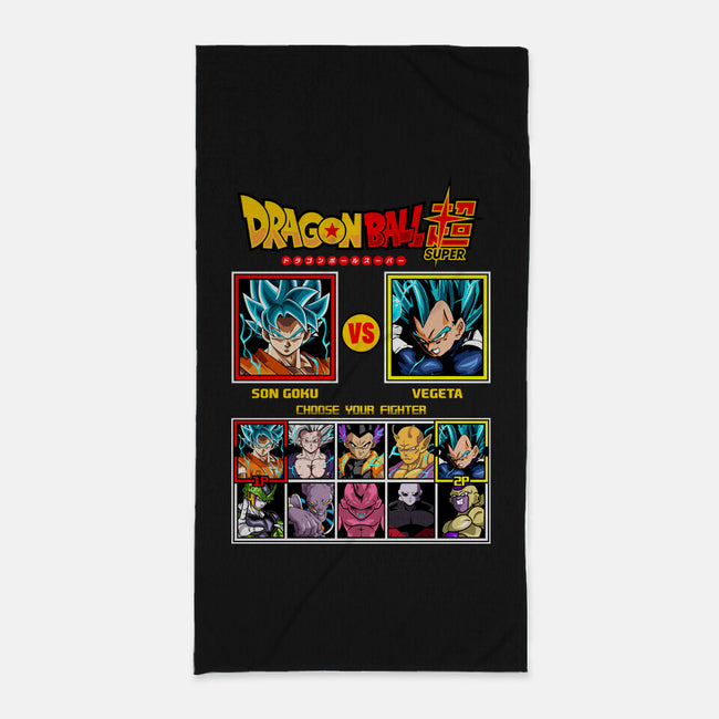 Saiyan Fighter-None-Beach-Towel-spoilerinc