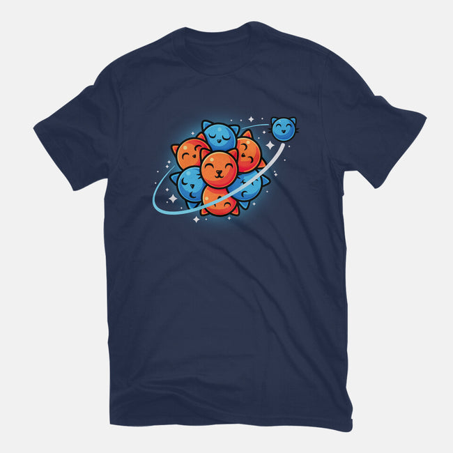 Cat Atom-Unisex-Basic-Tee-erion_designs