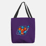 Cat Atom-None-Basic Tote-Bag-erion_designs