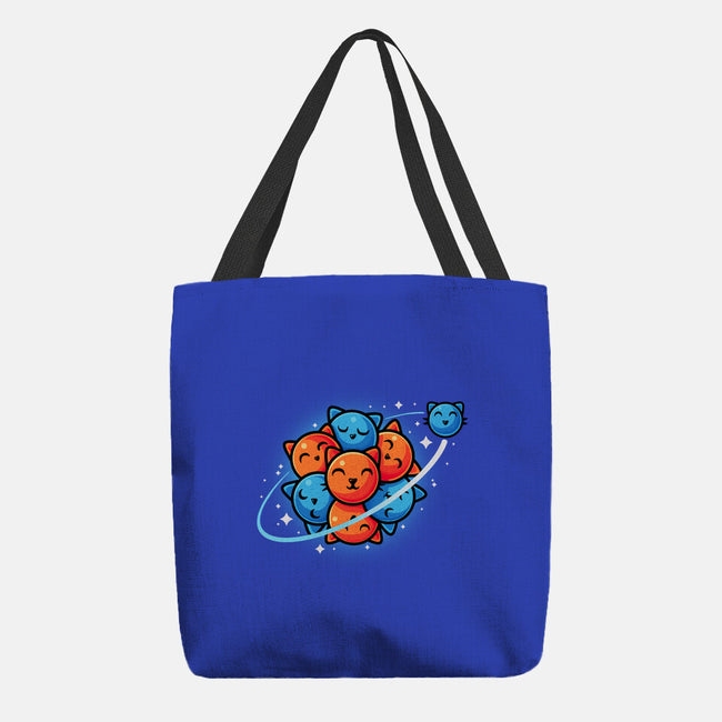 Cat Atom-None-Basic Tote-Bag-erion_designs