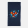 Cat Atom-None-Beach-Towel-erion_designs