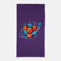 Cat Atom-None-Beach-Towel-erion_designs