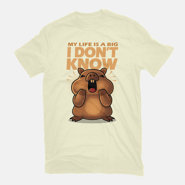 Confused Capybara-Mens-Premium-Tee-erion_designs