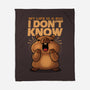 Confused Capybara-None-Fleece-Blanket-erion_designs