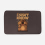 Confused Capybara-None-Memory Foam-Bath Mat-erion_designs