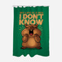 Confused Capybara-None-Polyester-Shower Curtain-erion_designs