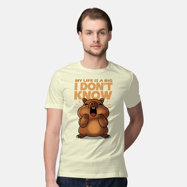 Confused Capybara-Mens-Premium-Tee-erion_designs